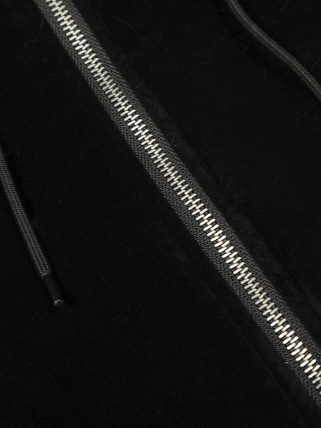 Vintage Drawstring Design Fur Collar Padded Jacket