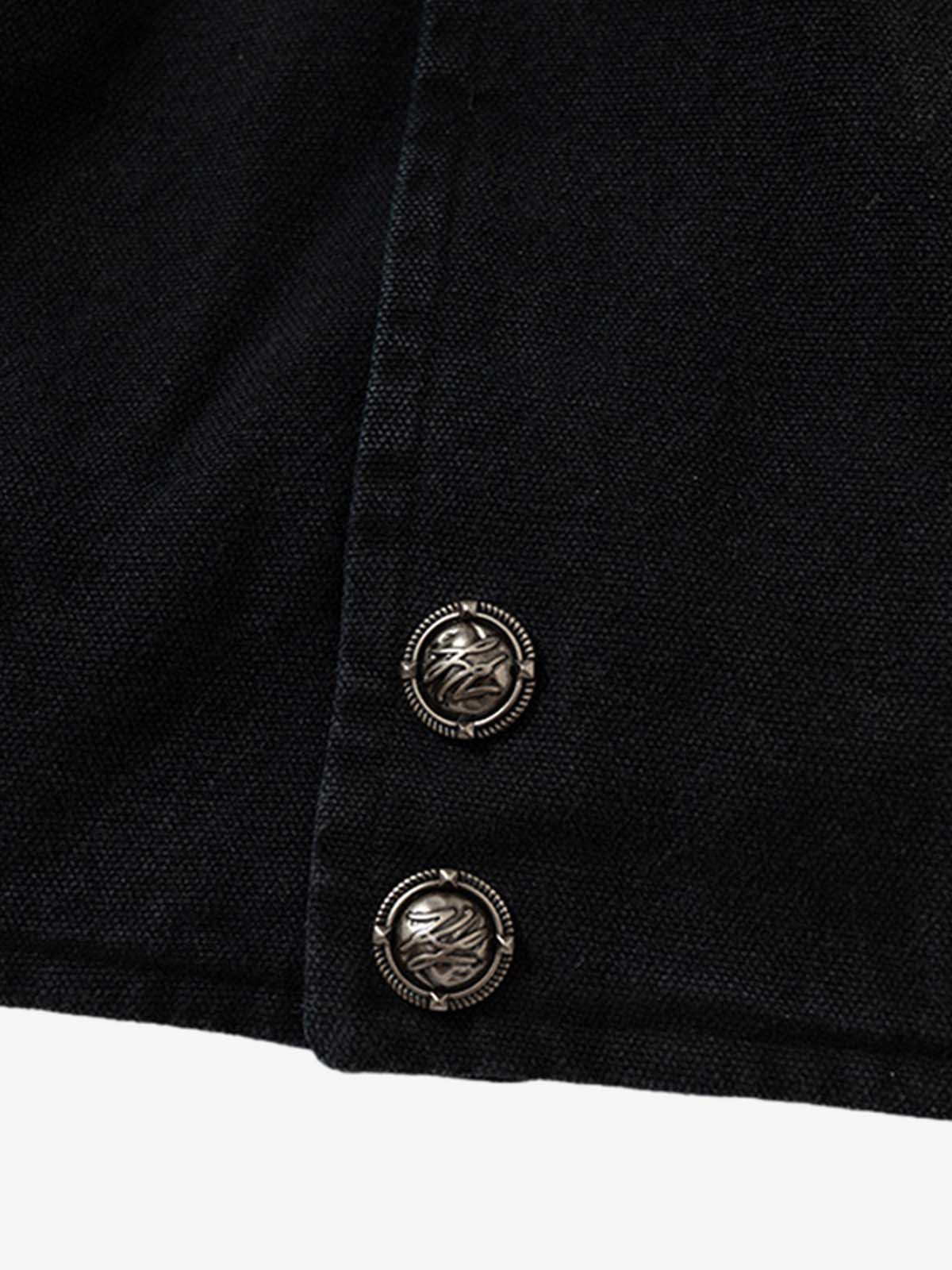 Gradient Bleached Technical Baseball Jacket