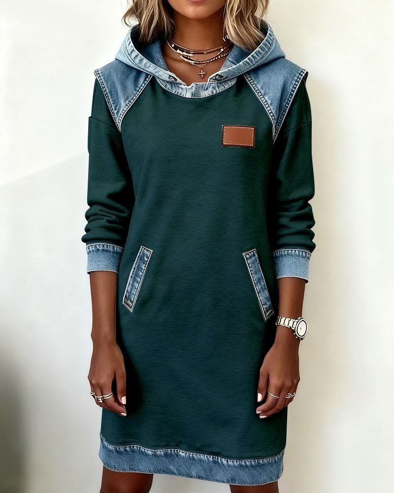 SIERRA HOODED CASUAL DRESS