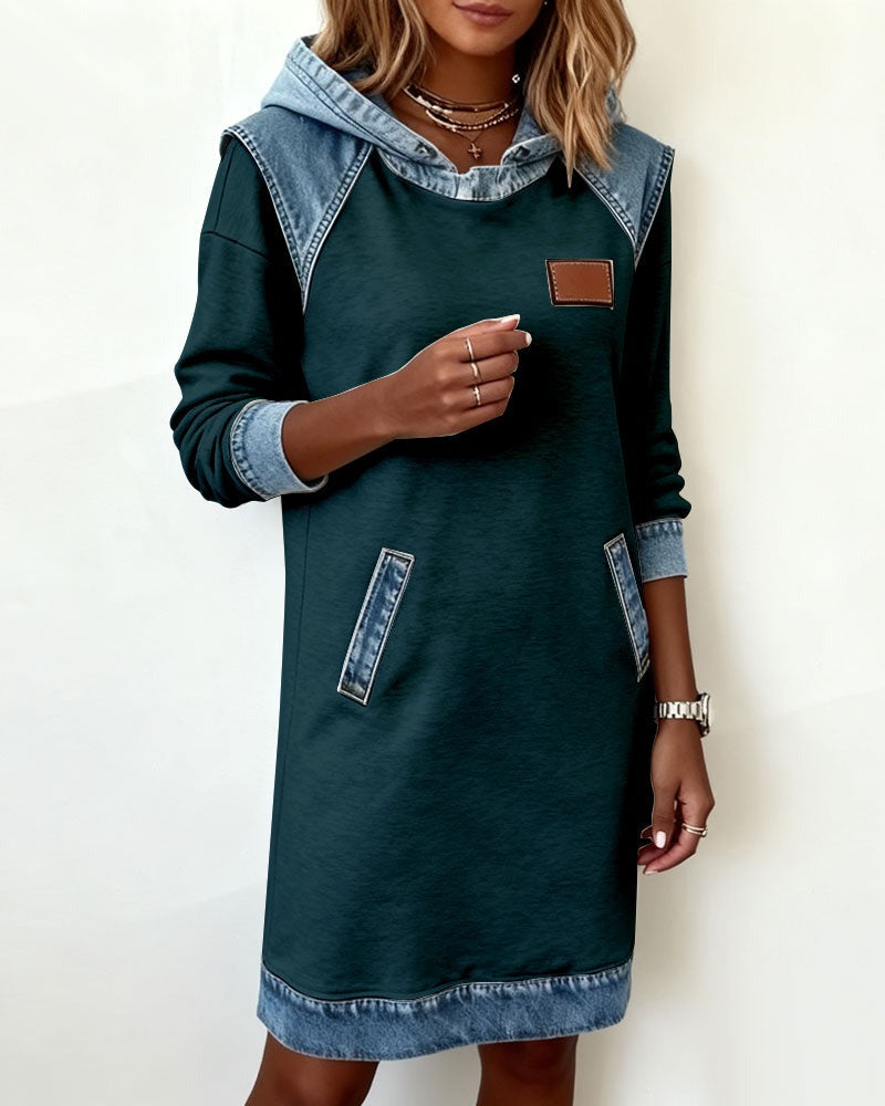 SIERRA HOODED CASUAL DRESS
