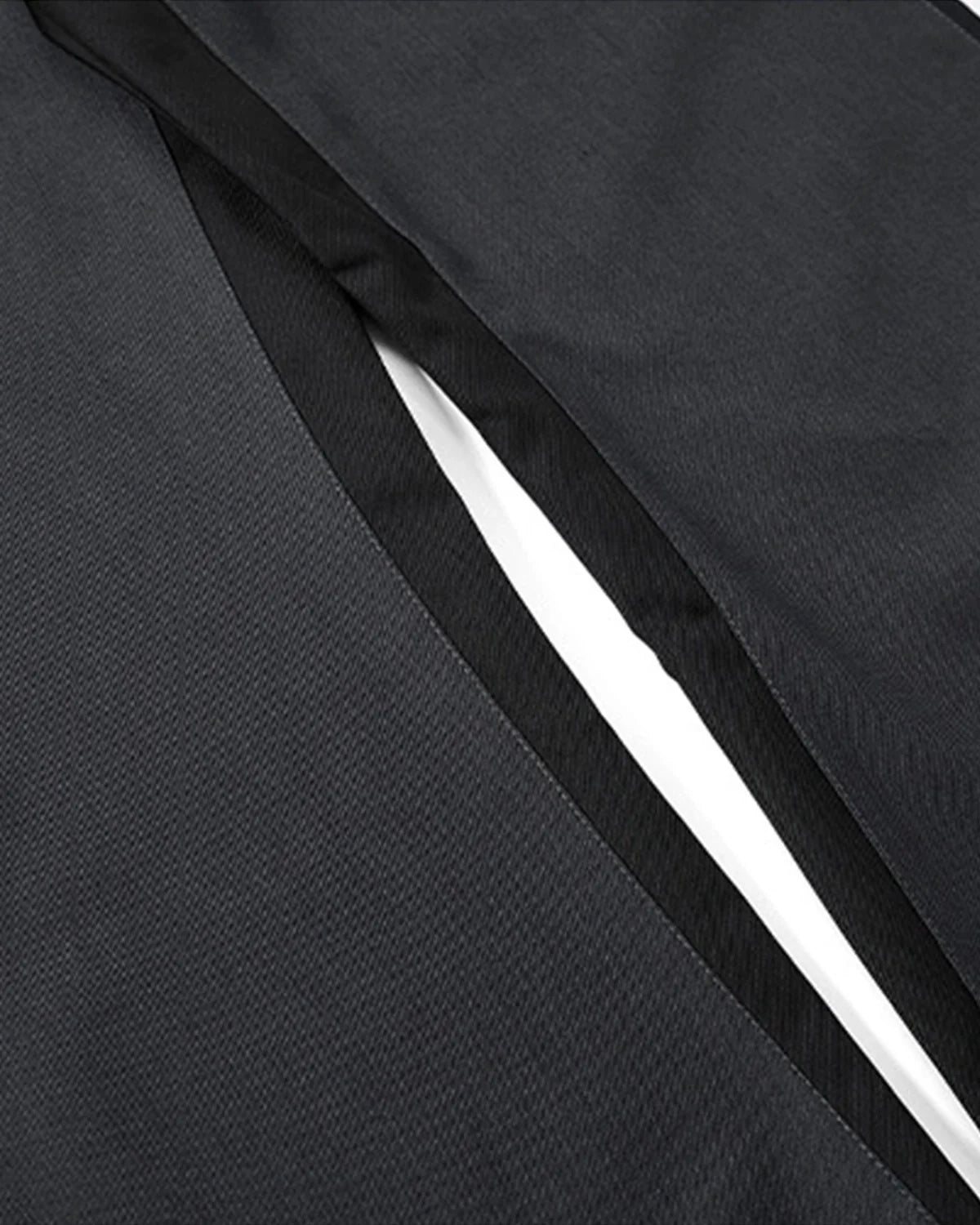 Double Waist Patchwork Wide Leg Pants | Inflation streetwear