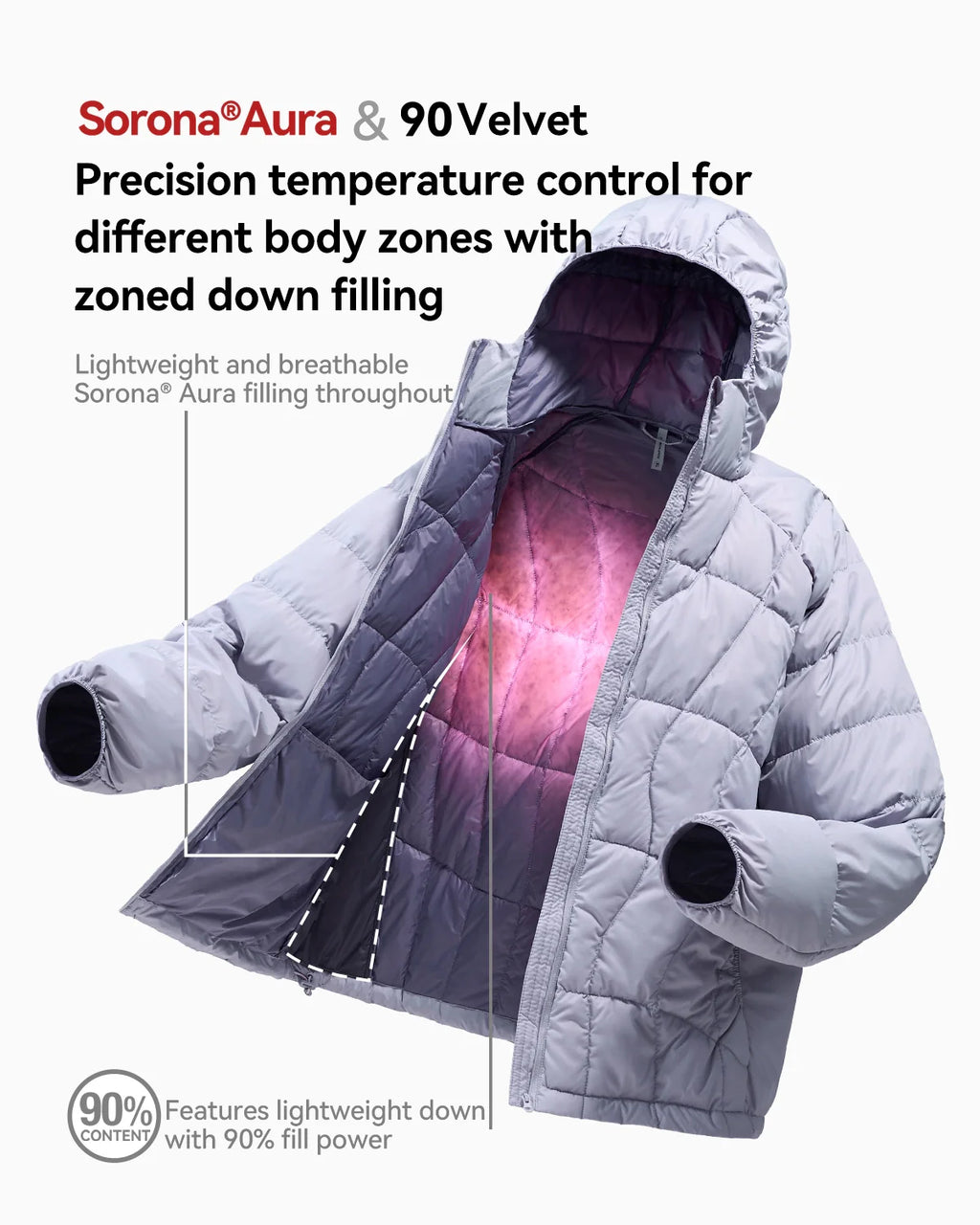 Ultra-Light Hooded Down Jacket | Inflation Streetwear