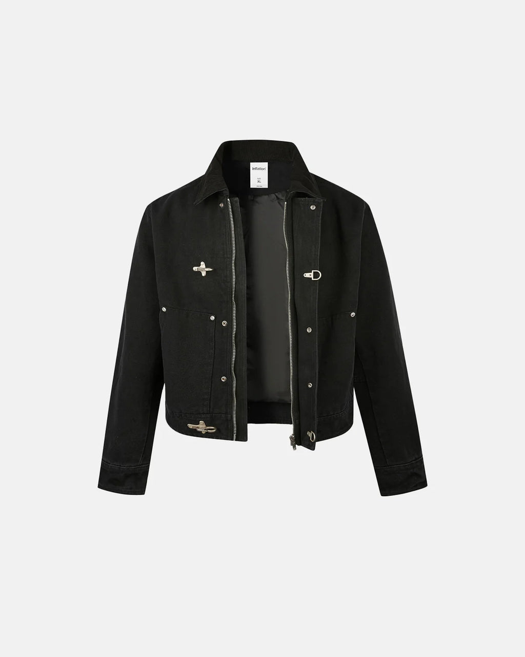 Patchwork Fireman Clasp Jacket | Inflation Streetwear