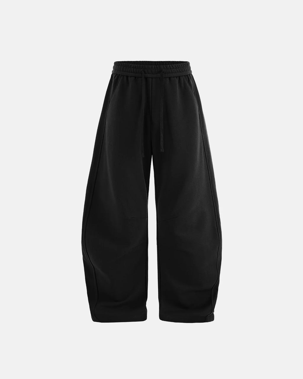 Grey French Terry Barrel Sweatpant | Inflation Streetwear