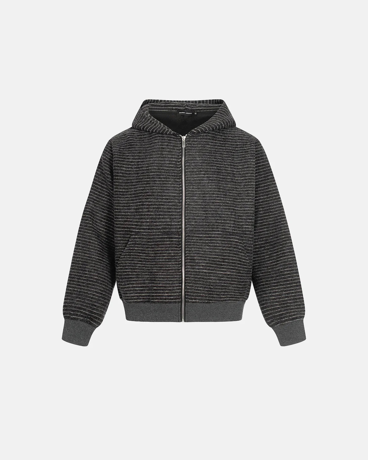 Retro Striped Zip-Up Hoodies | INFLATION Streetwear