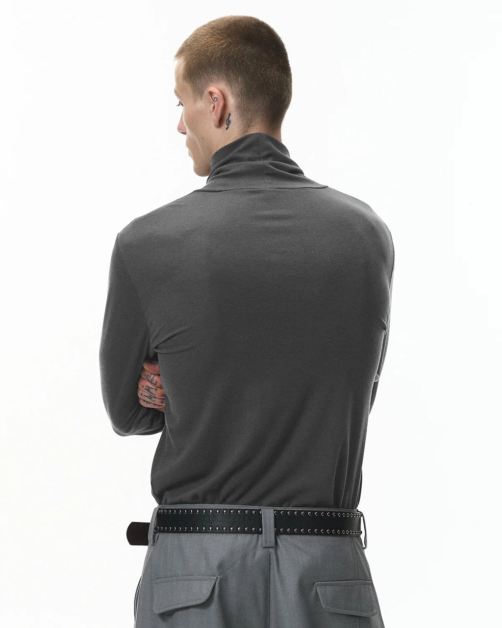 Wool-Blend Turtleneck Tees | Inflation Streetwear