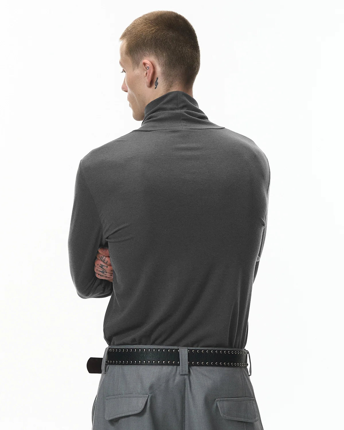 Wool-Blend Turtleneck Tees | Inflation Streetwear