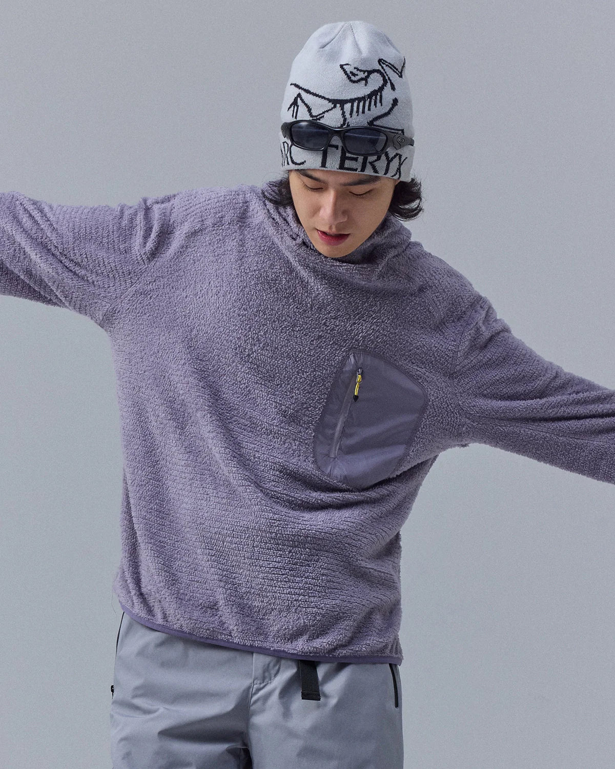 LYCRA® Lightweight Grid Texture Hoodies | Inflation Streetwear