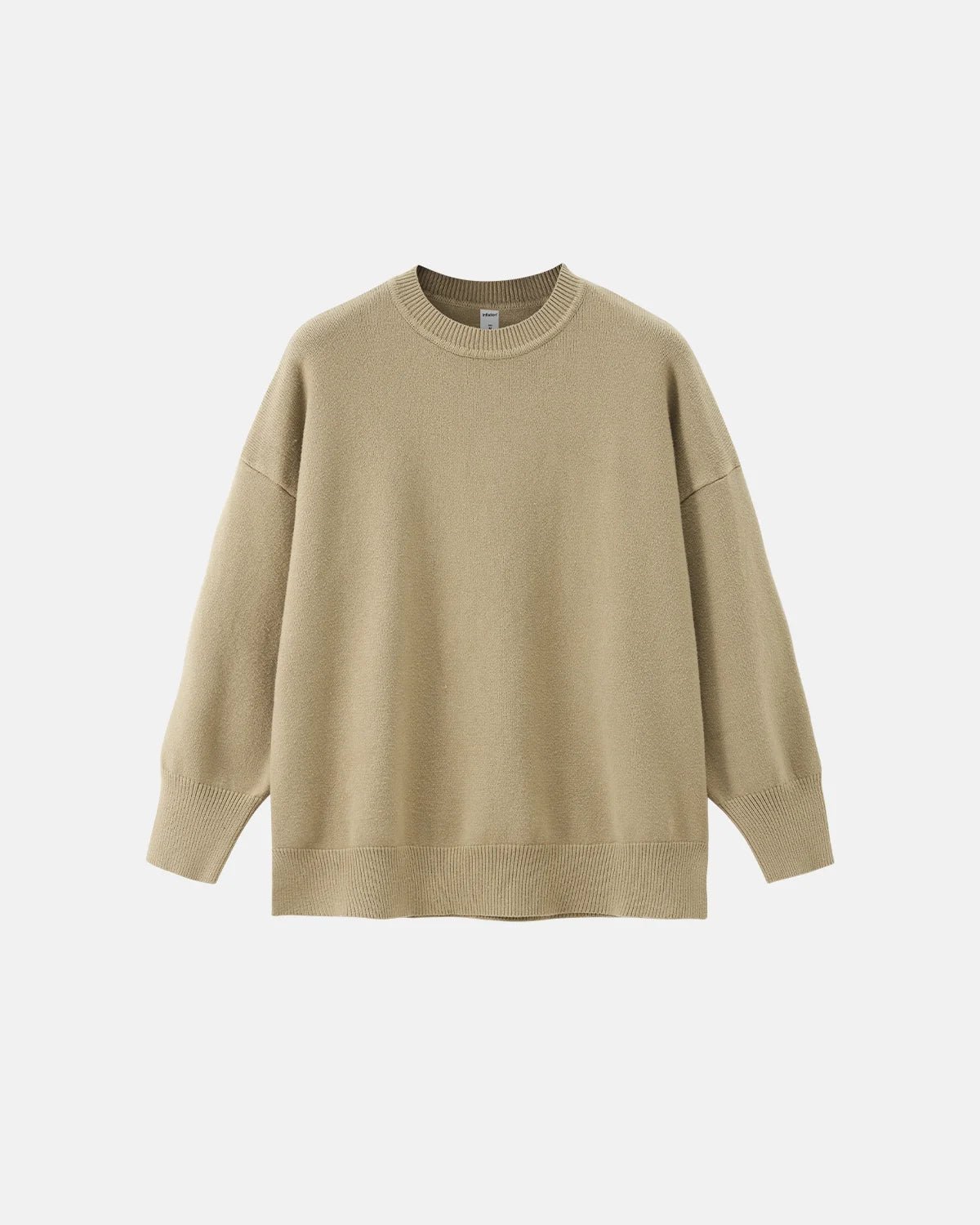 Crew Neck Knit Sweater| Inflation Streetwear
