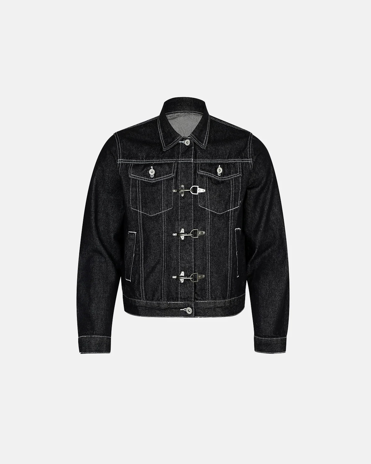 Raw Clasp Denim Jacket | Inflation Streetwear