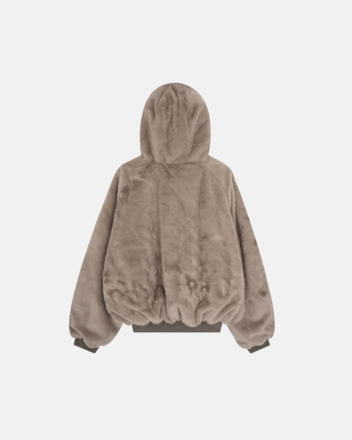 Reversible Camo Faux Fur Cotton Jacket | Inflation Streetwear