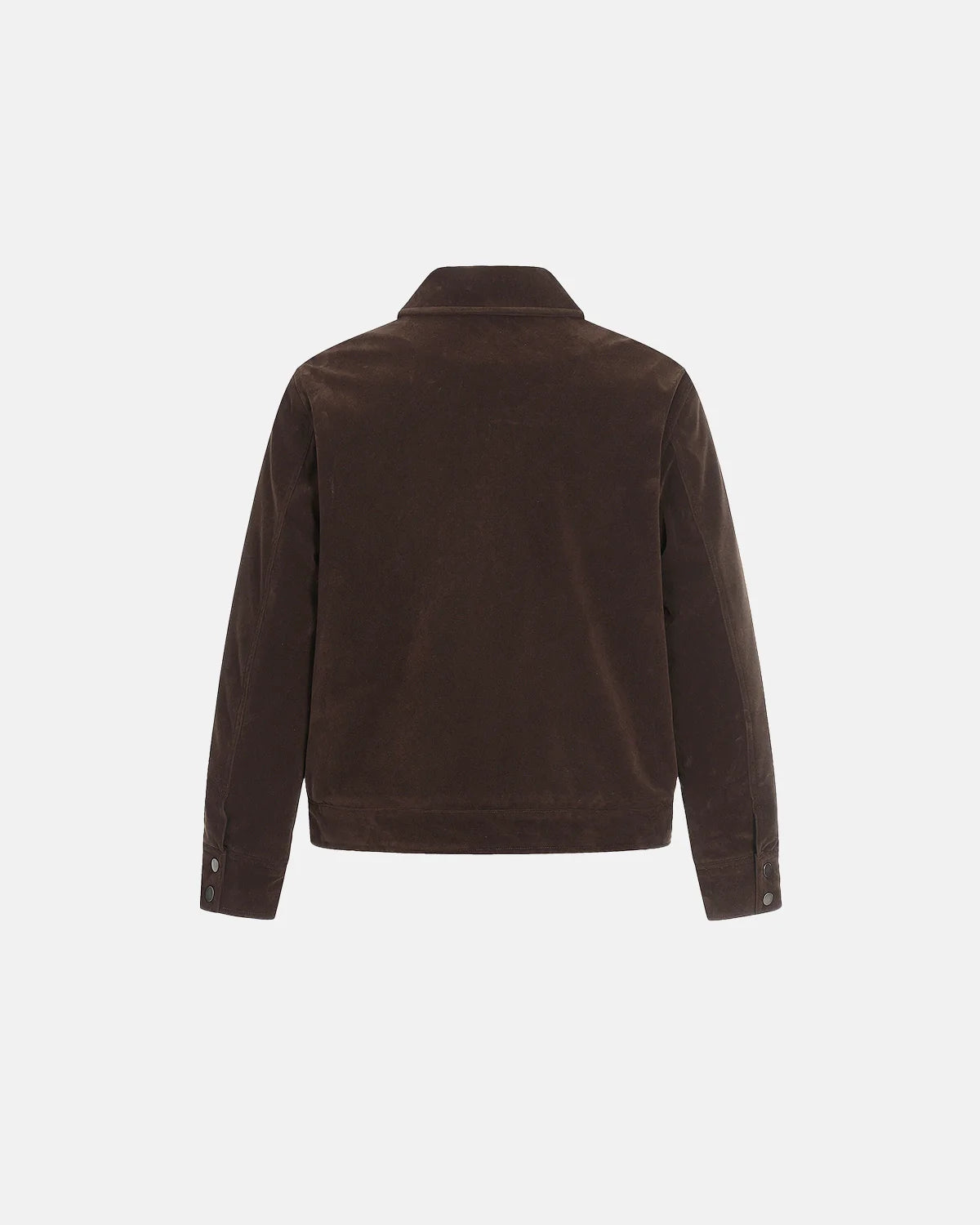 Suede Fireman Clasp Cotton Padded Jacket | Inflation Streetwear