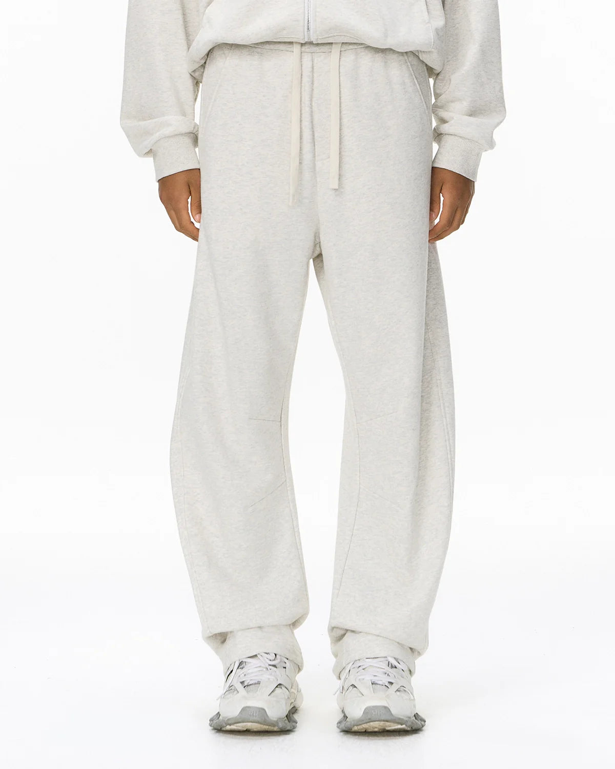 Grey French Terry Barrel Sweatpant | Inflation Streetwear