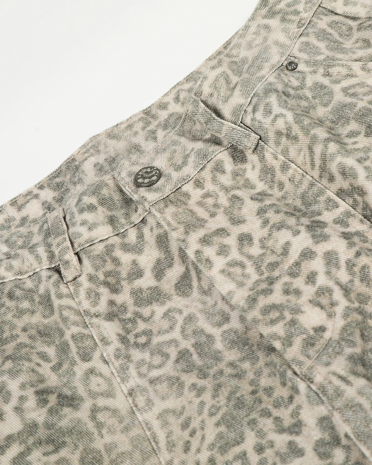 Chill Leopard Pattern Barrel Pants | Inflation Streetwear
