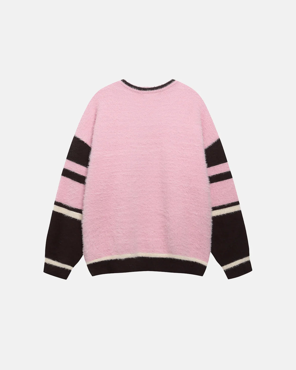 Retro Jacquard Polo Sweater | Inflation Streetwear