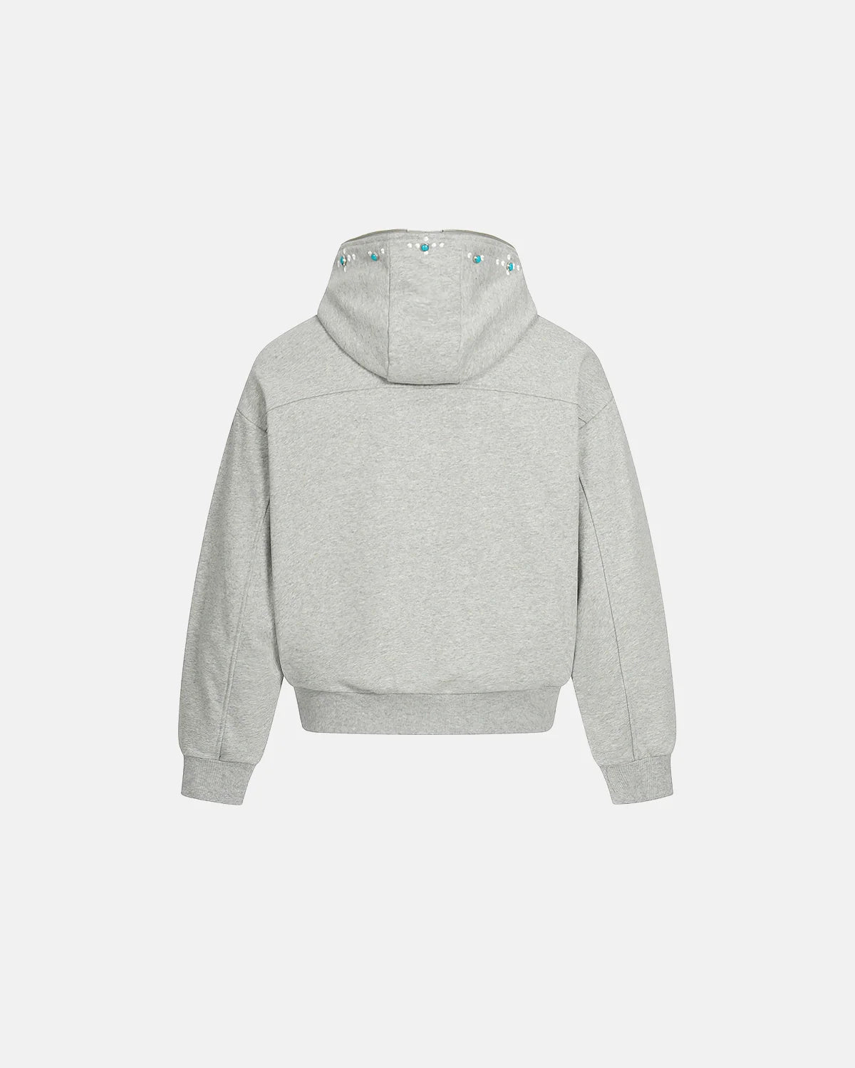 Full Zip Up Cropped Hoodies with Accessories | Inflation Streetwear