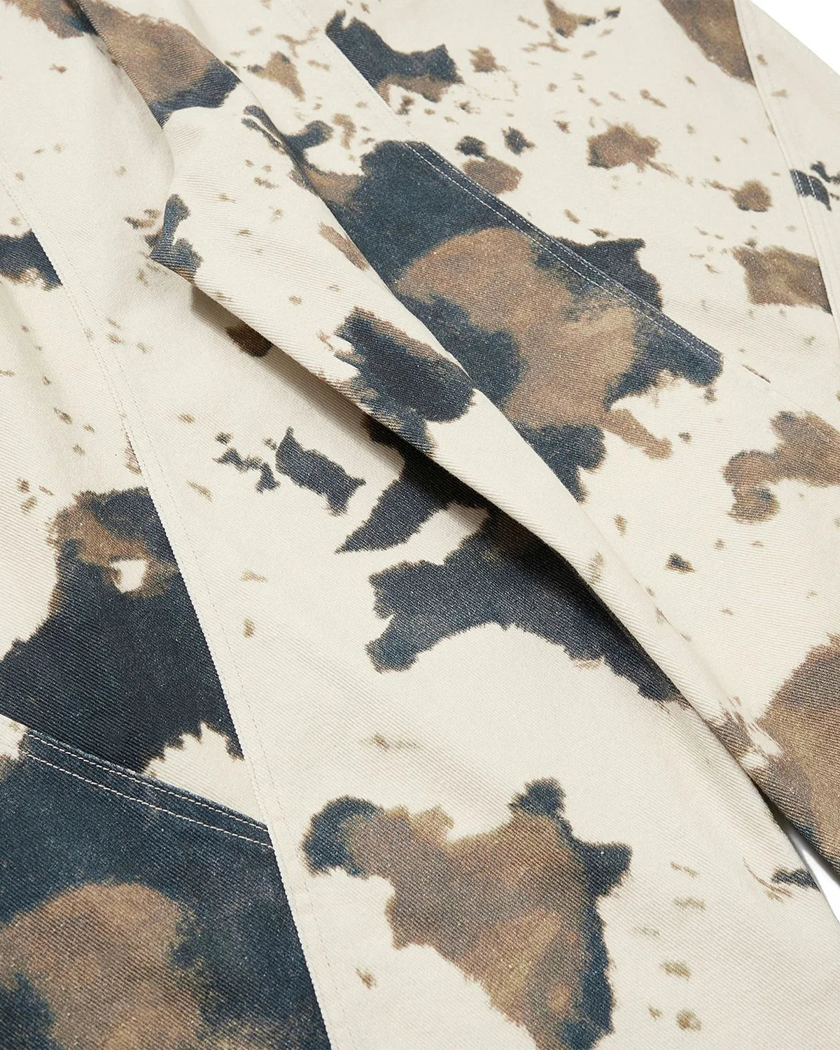 Camo Pattern Barrel Cargo Pants | Inflation Streetwear