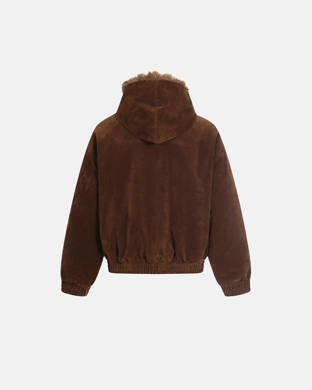 Faux Fur Lined Clasp Bomber Jacket | Inflation Streetwear