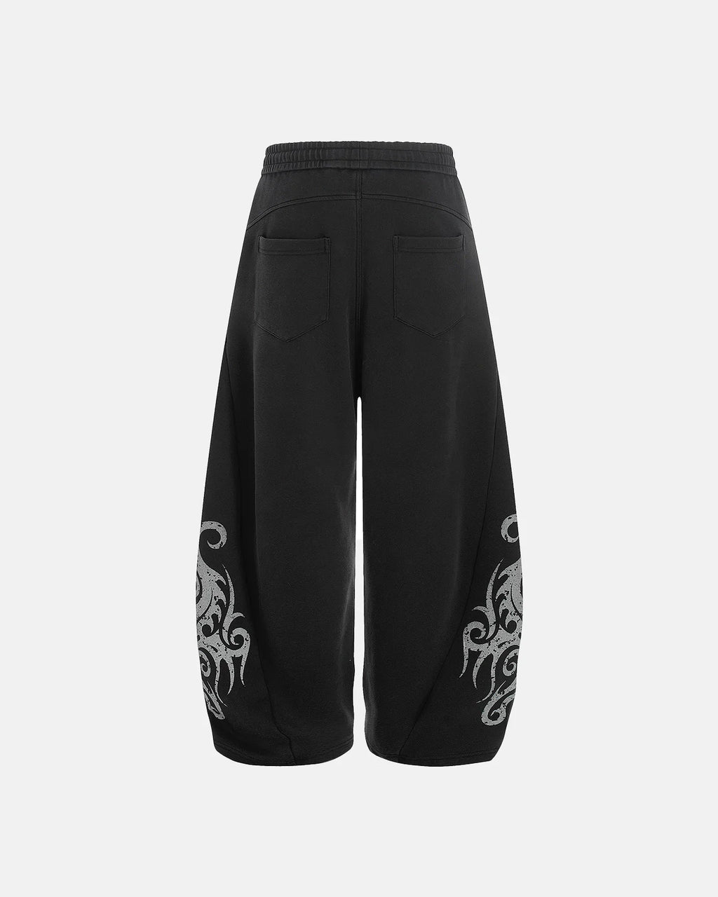 Washed Distressed Barrel Sweatpants | Inflation Streetwear