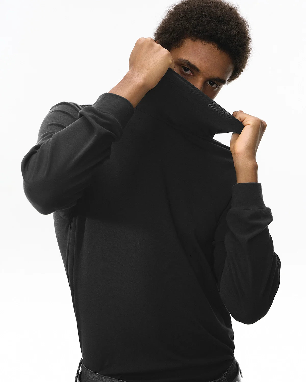 Wool-Blend Turtleneck Tees | Inflation Streetwear