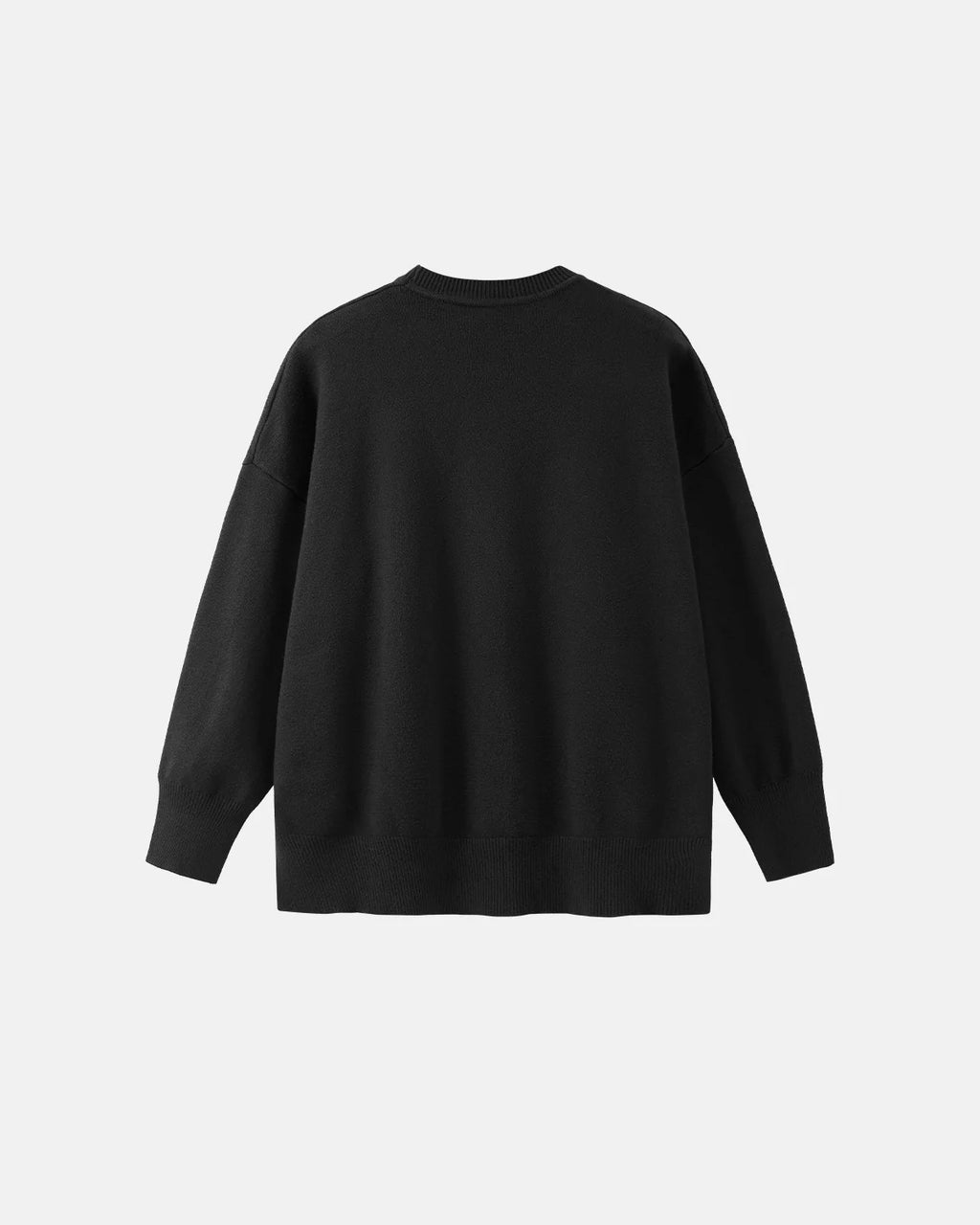 Crew Neck Knit Sweater| Inflation Streetwear
