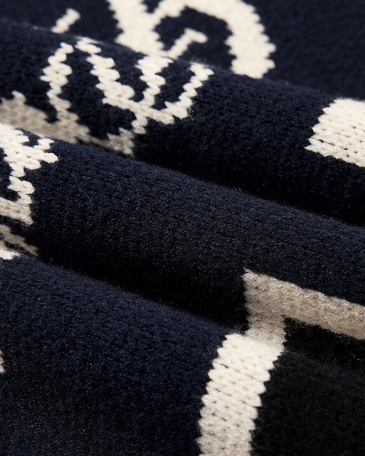 Rertro Colorblock Knitwear Polo Pullovers  | Inflation Streetwear