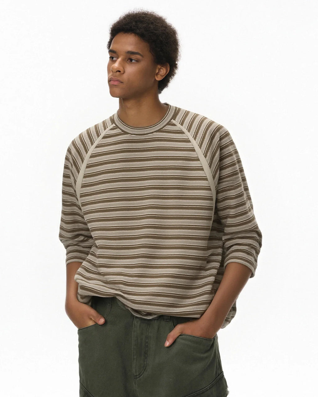 Retro Oversized Striped t shirt | Inflation Streetwear