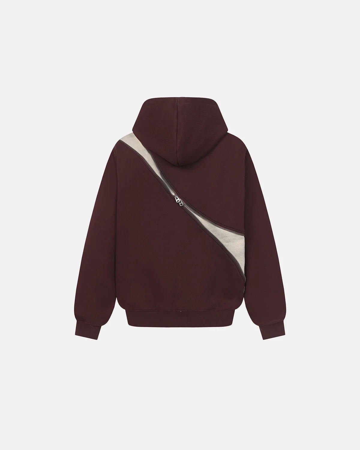 Retro Patchwork Zip Up Hoodie | Inflation Streetwear