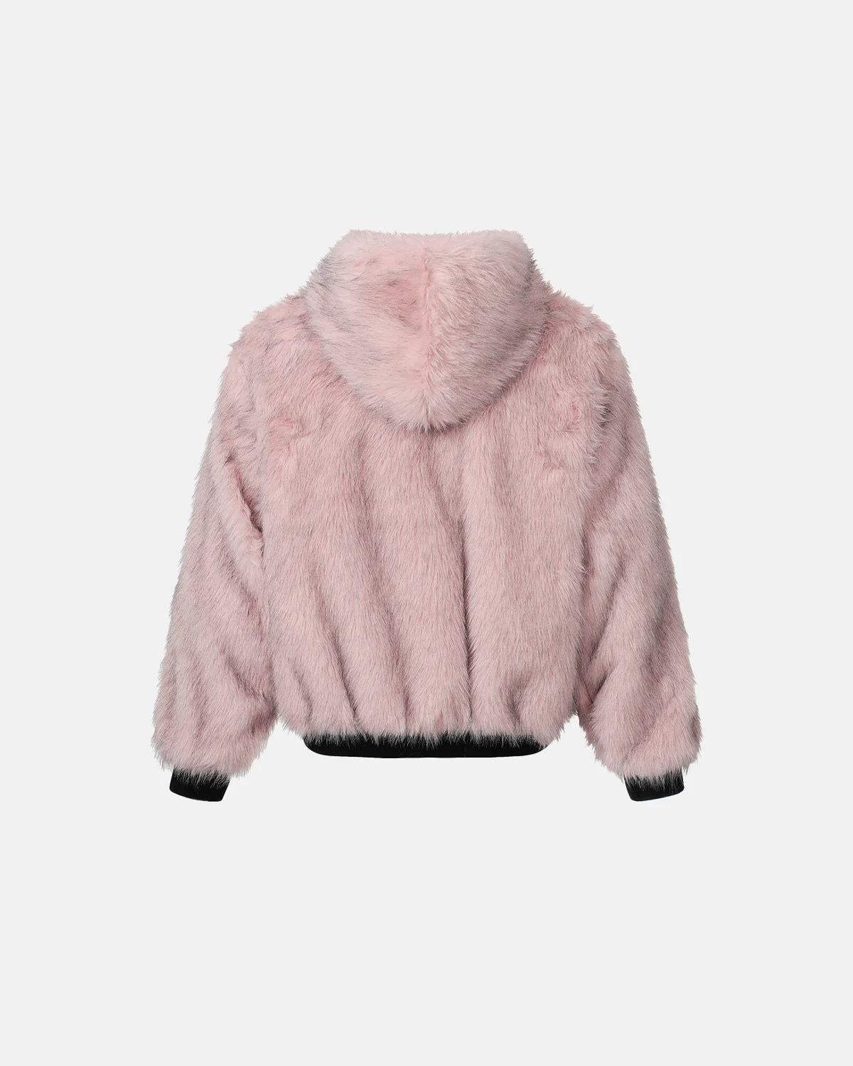 Reversible Faux Fur Hooded Jacket |  Inflation Streetwear