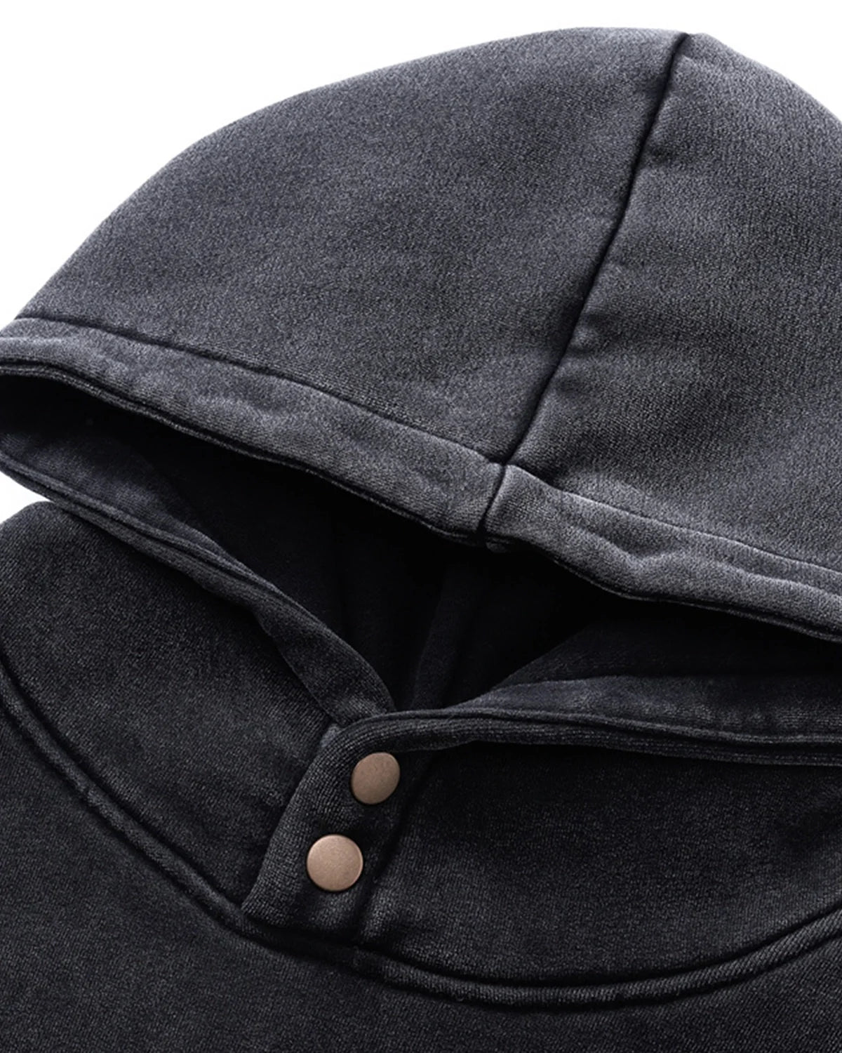 Acid Wash Fleece Cropped Hoodies | Inflation Streetwear