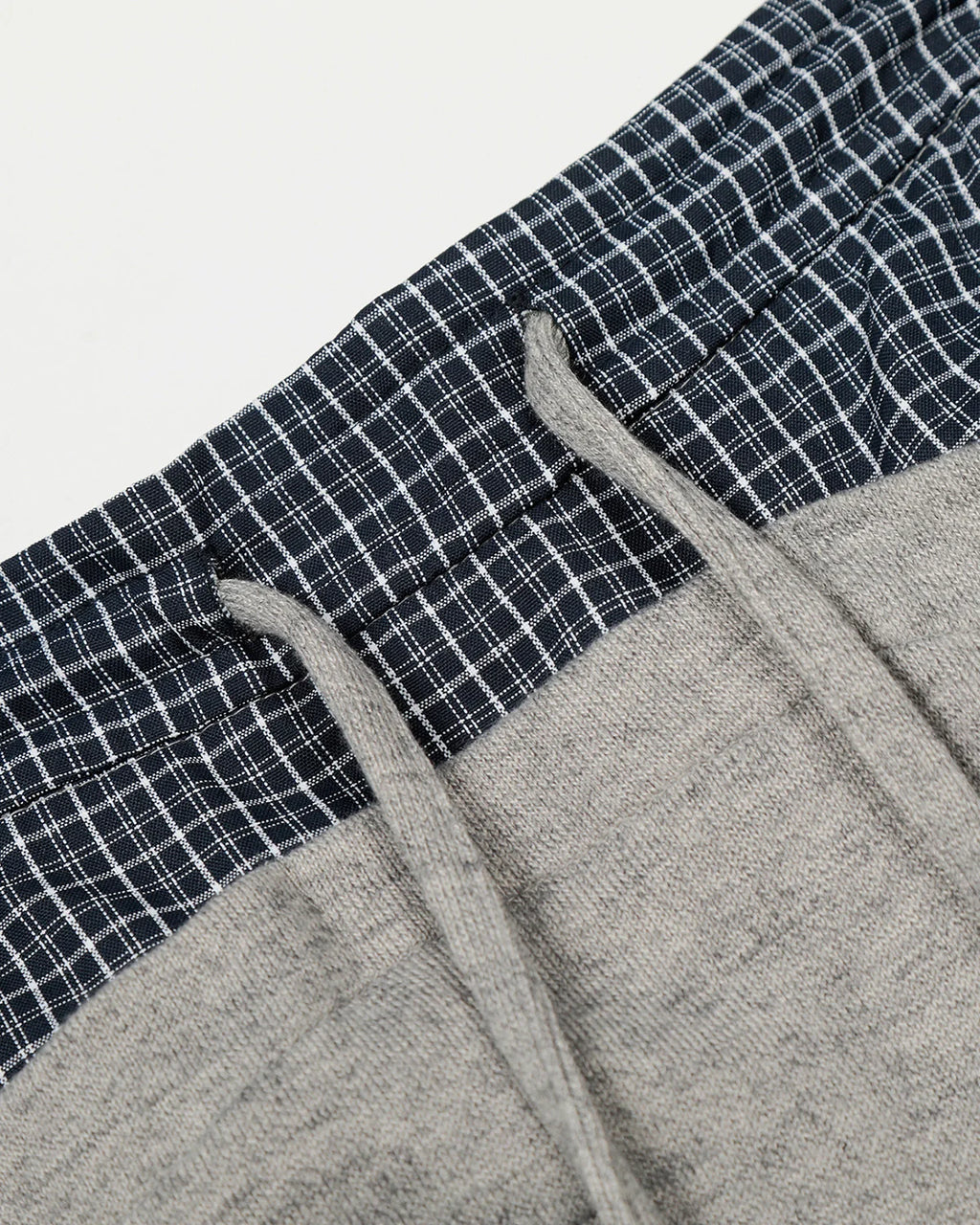 Checkered Patchwork Barrel Sweatpant | Inflation Streetwear