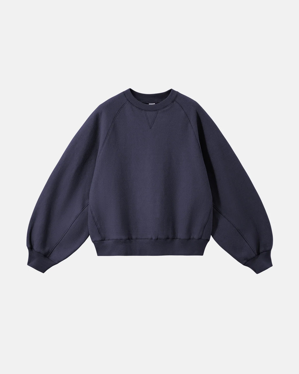 Batwing Sleeve Fleece Crewneck Sweatshirt | Inflation Streetwear