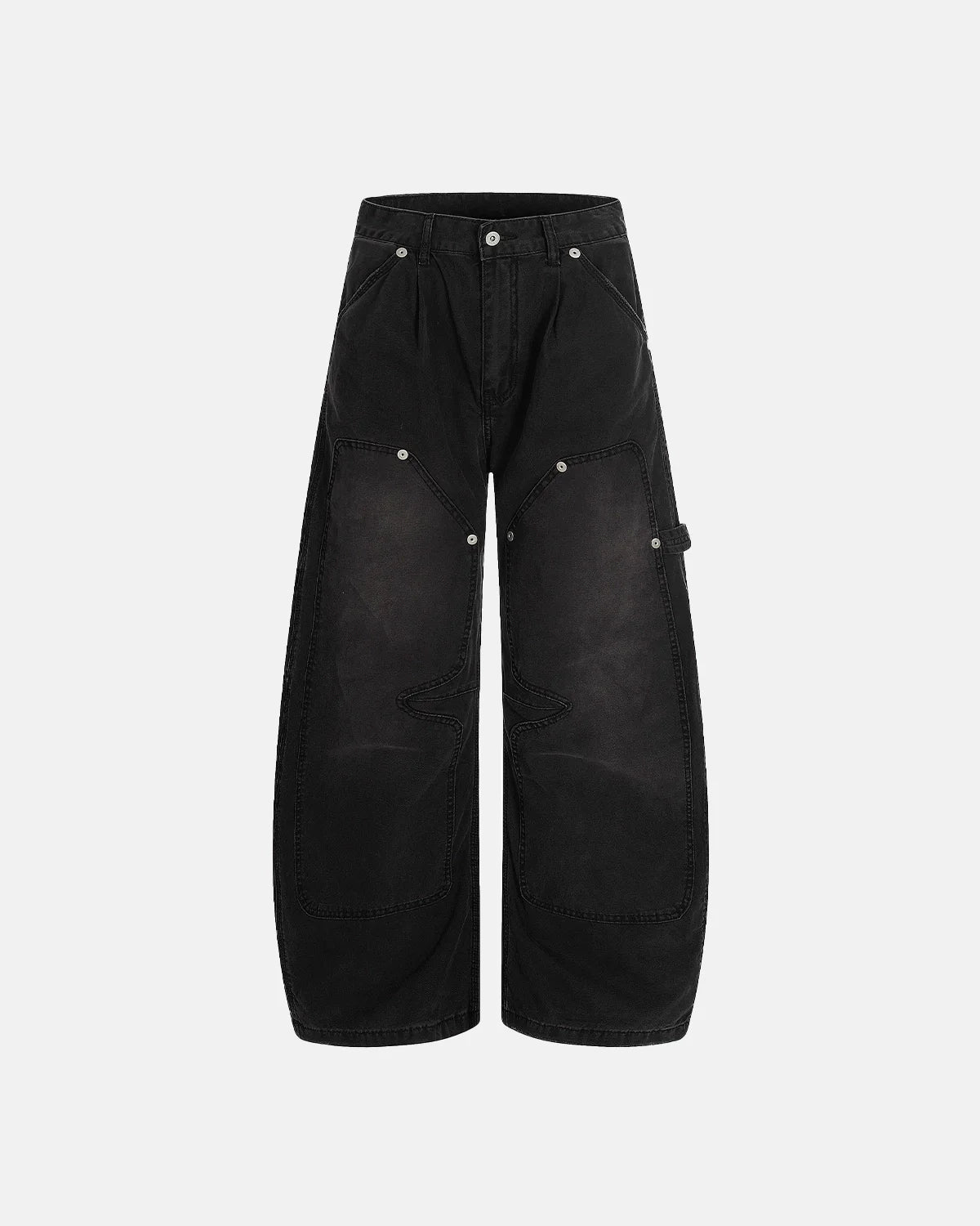 Retro Distressed Cargo Baggy Pants | Inflation Streetwear