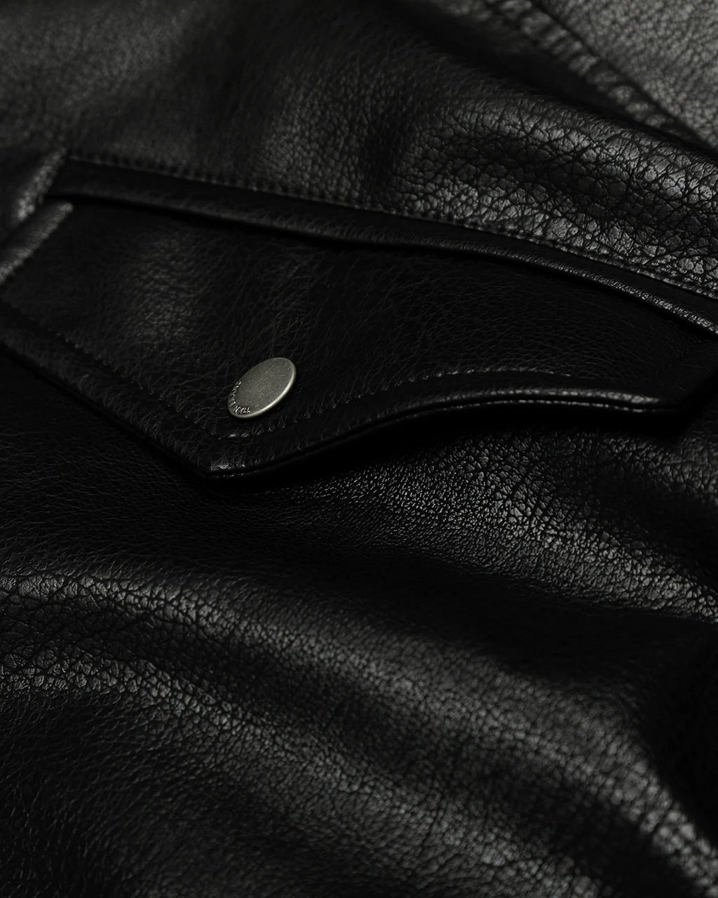 Hooded PU Leather Biker Jacket | INFLATION Streetwear