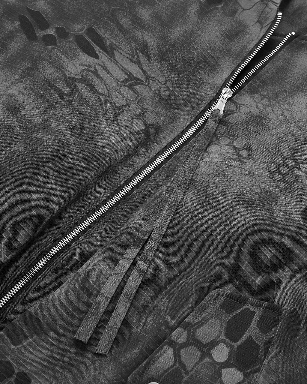 Snake Scale Camouflage Bomber Jacket | Inflation Streetwear