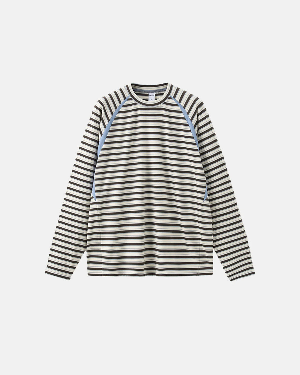 Patchwork Striped Long Sleeve Tees | Inflation Streetwear
