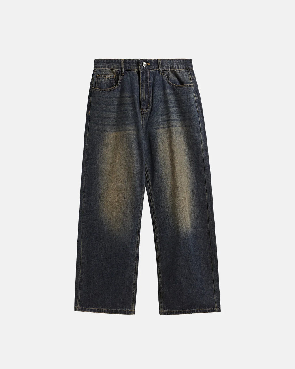 Monkey Wash Wide Leg Jeans | Inflation Streetwear