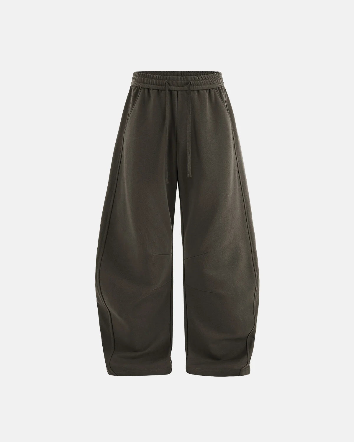 Grey French Terry Barrel Sweatpant | Inflation Streetwear