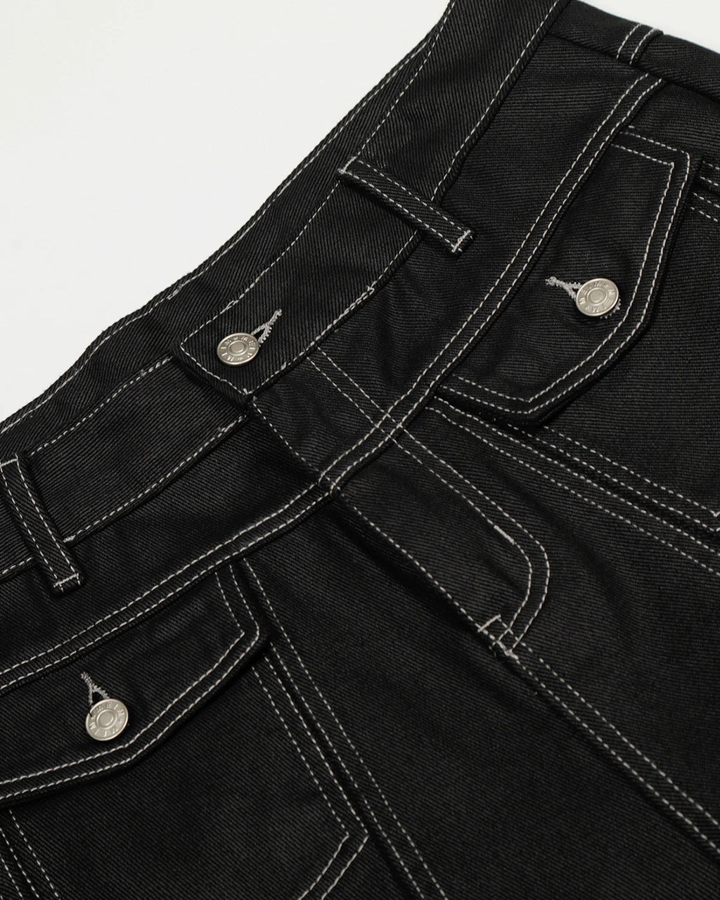 Stitching Deconstructed Barrel Jeans | INFLATION Streetwear
