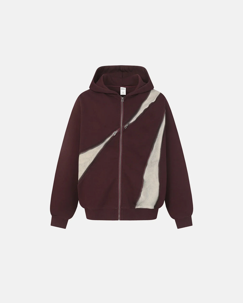 Retro Patchwork Zip Up Hoodie | Inflation Streetwear