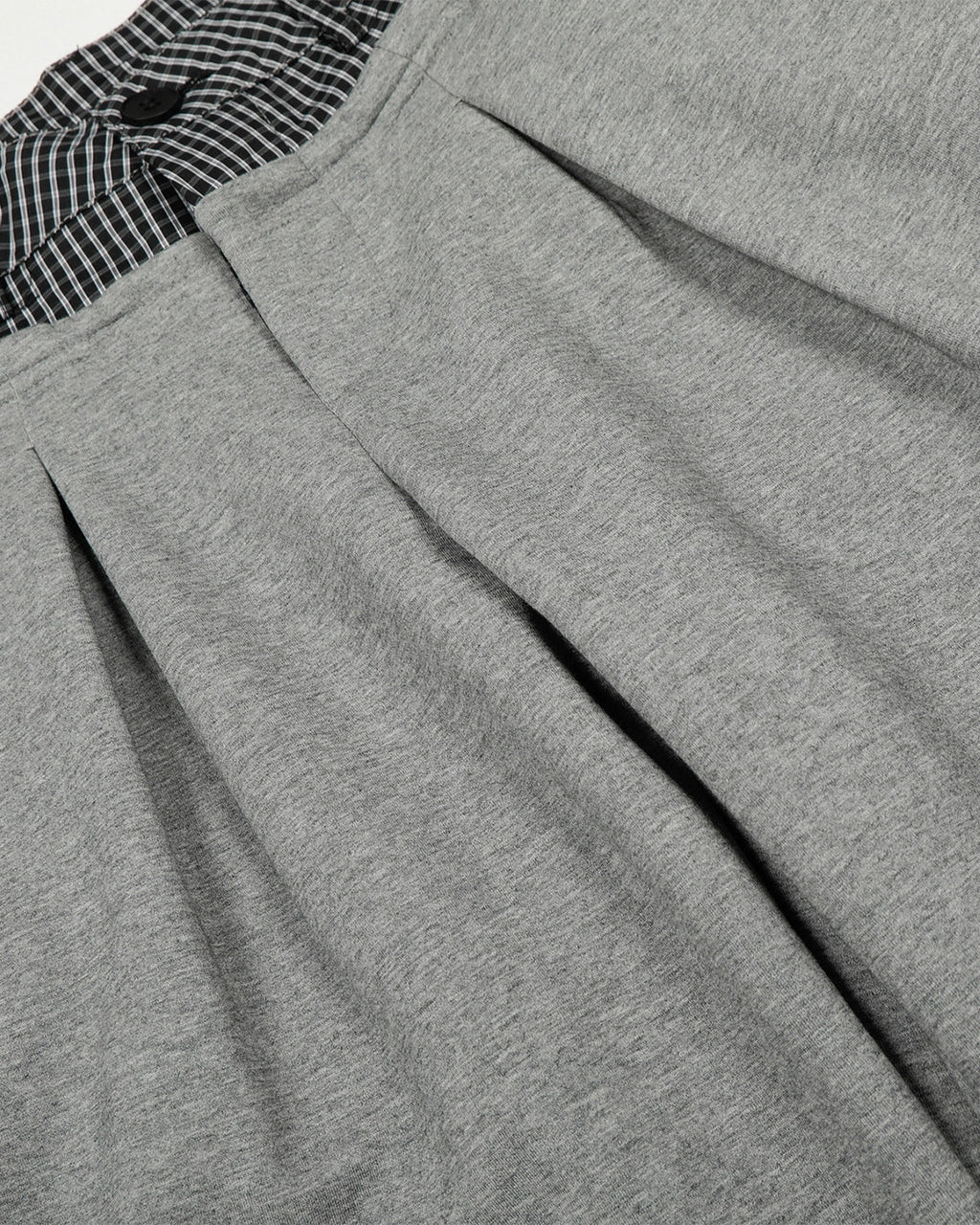 Double Waist Checkered Straight Leg Sweatpant | Inflation Streetwear