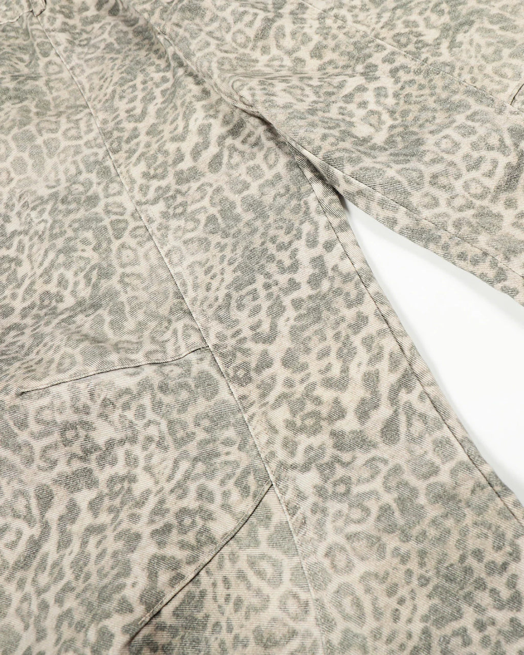 Chill Leopard Pattern Barrel Pants | Inflation Streetwear