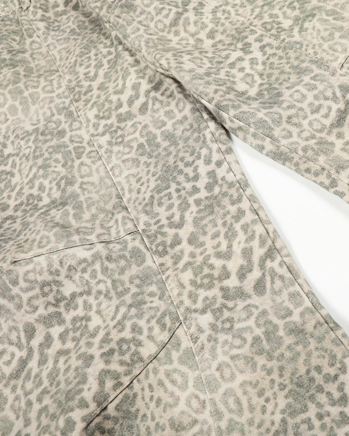 Chill Leopard Pattern Barrel Pants | Inflation Streetwear