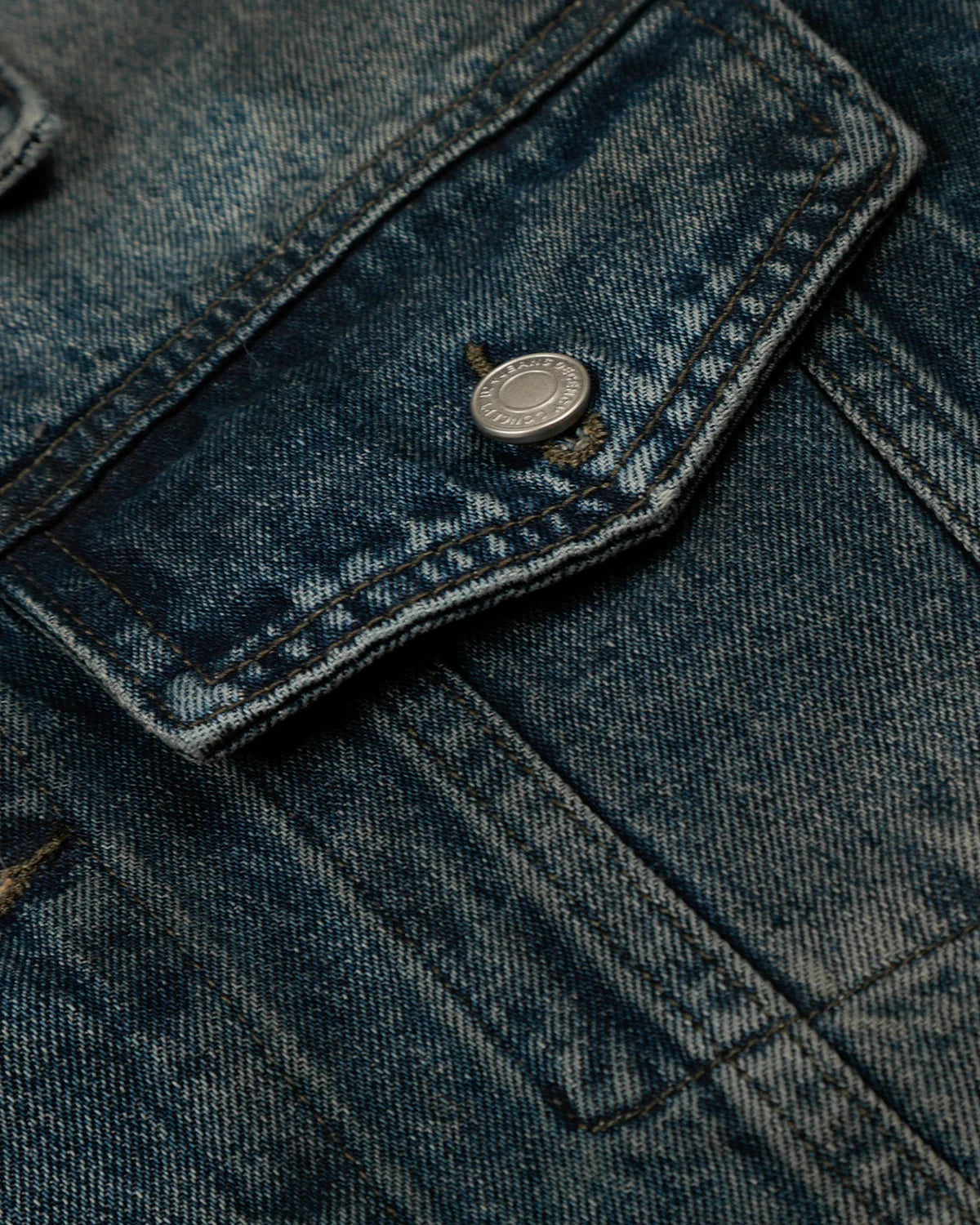 Acid Washed Cropped Denim Jacket | Inflation Streetwear