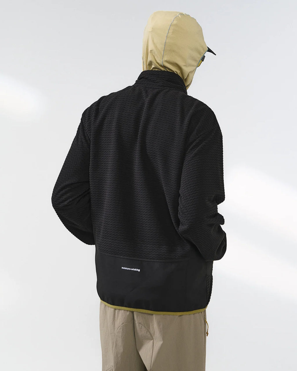 Wavy Fleece Zip-Up Jacket | INFLATION Streetwear