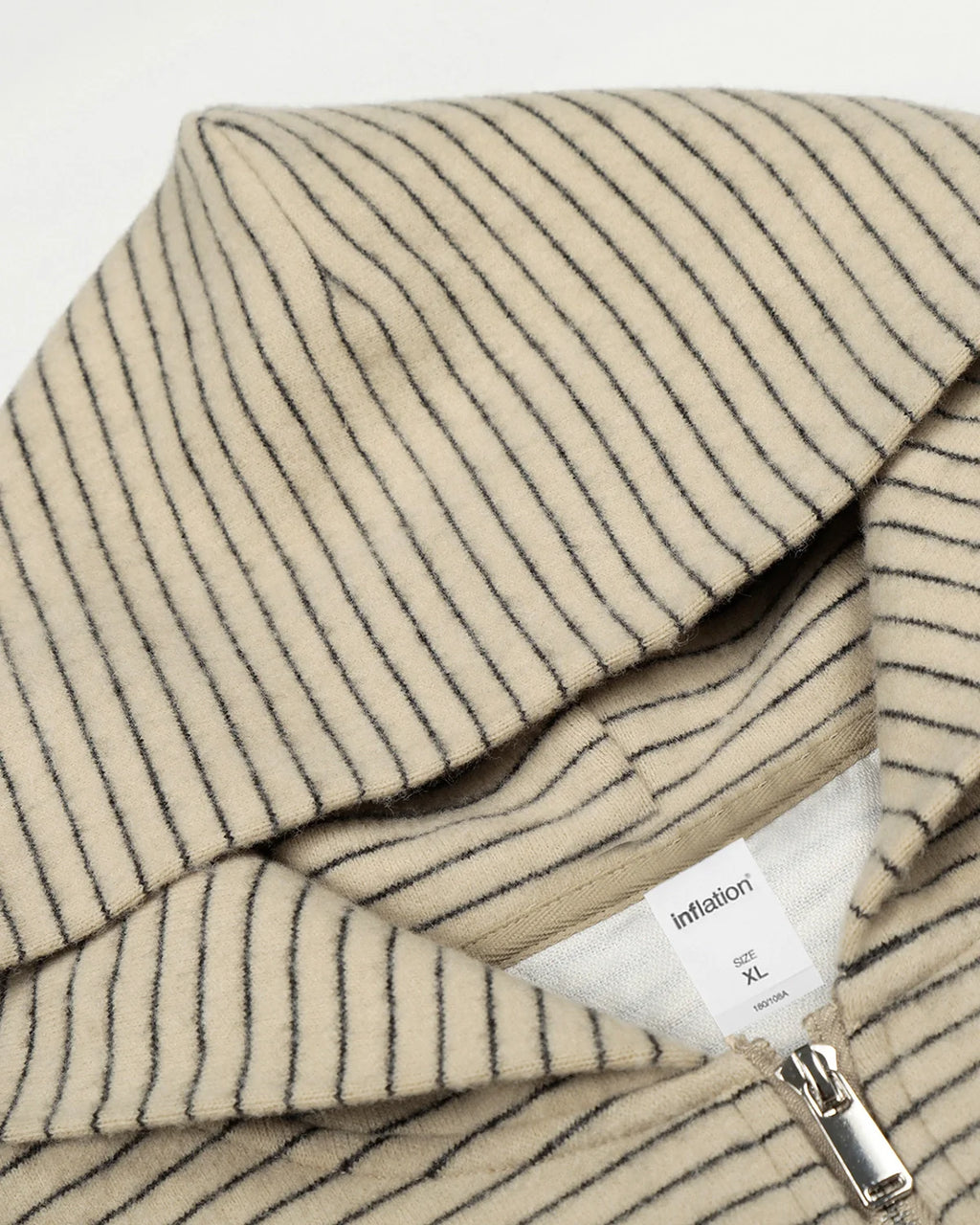 Retro Striped Zip-Up Hoodies | INFLATION Streetwear