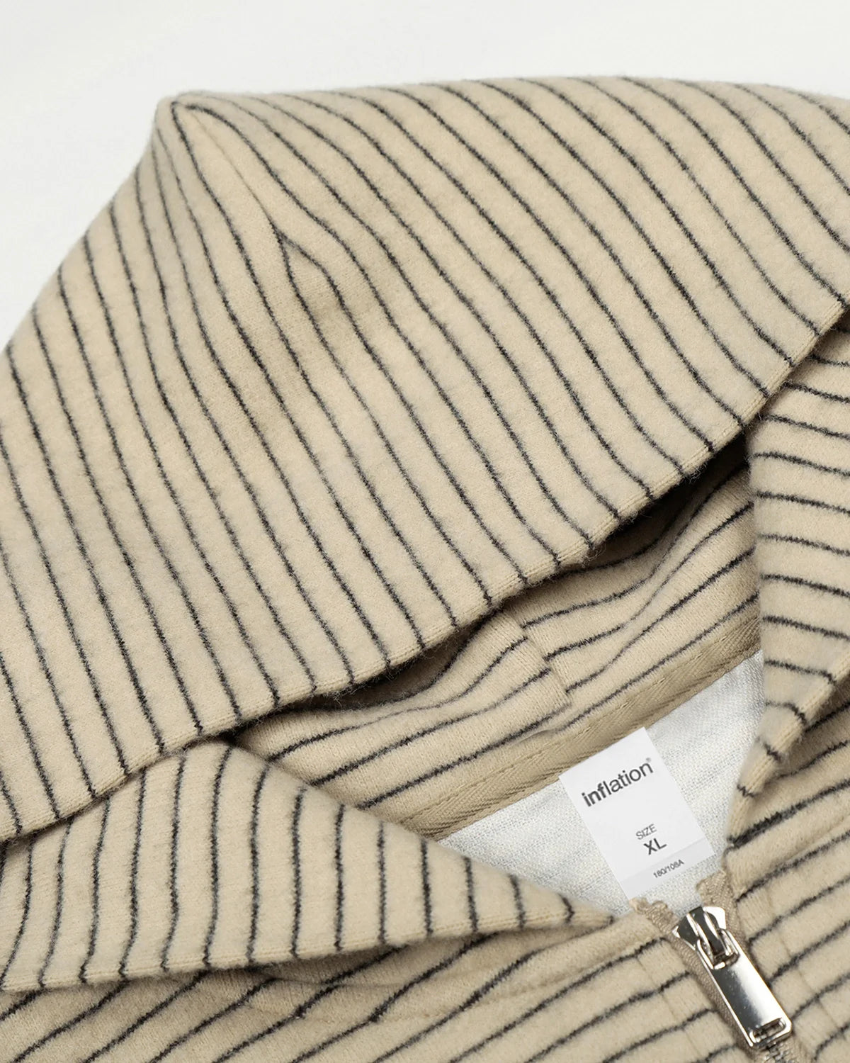 Retro Striped Zip-Up Hoodies | INFLATION Streetwear