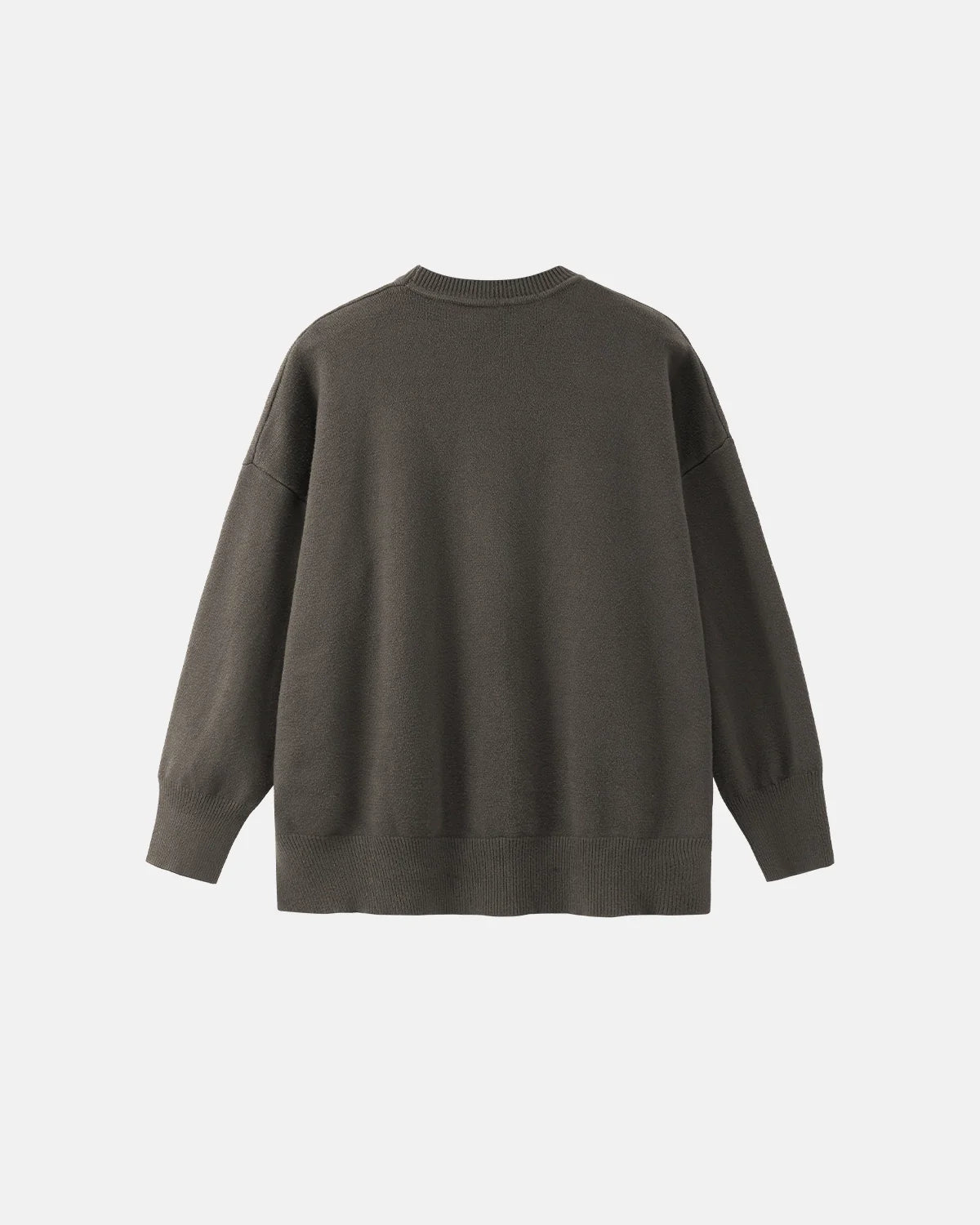 Crew Neck Knit Sweater| Inflation Streetwear