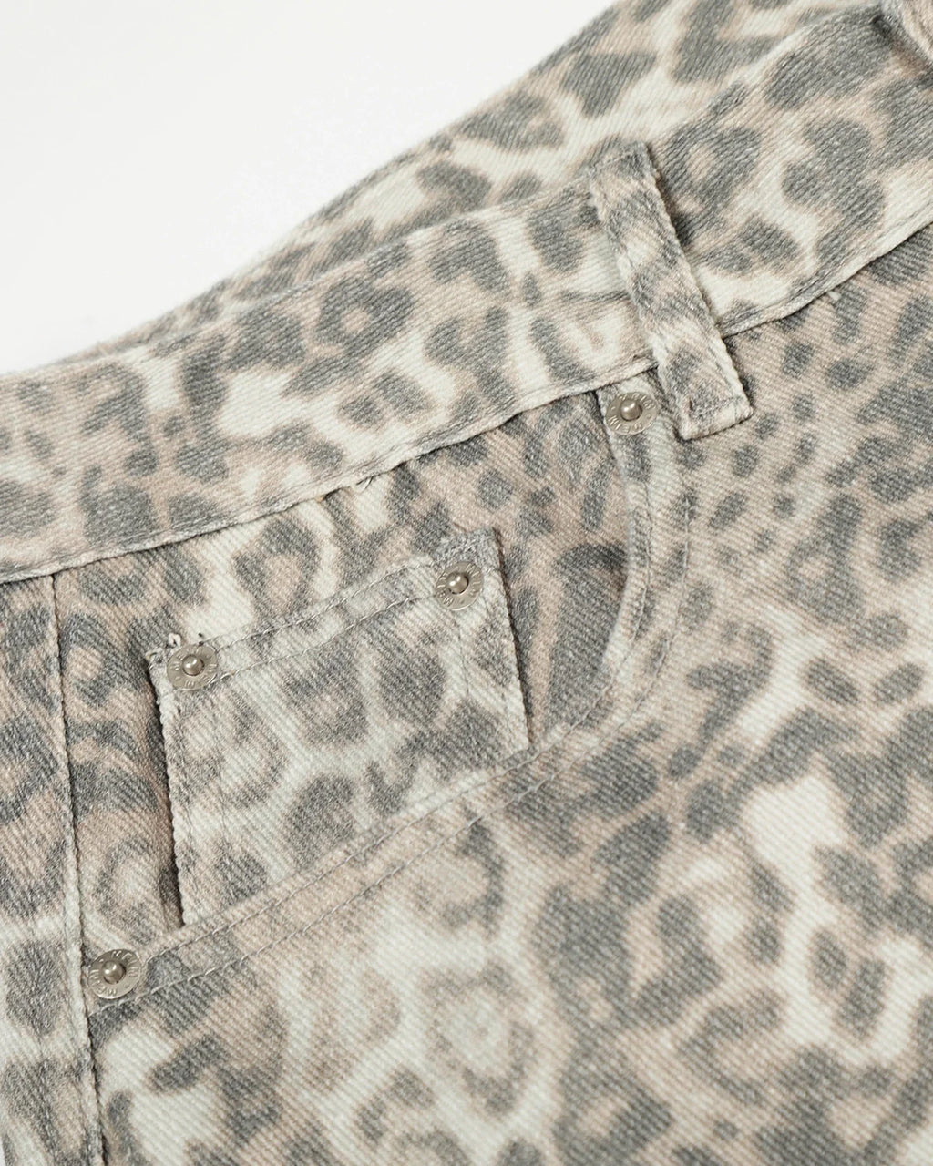 Leopard Pattern Cargo Barrel Pants | INFLATION Streetwear