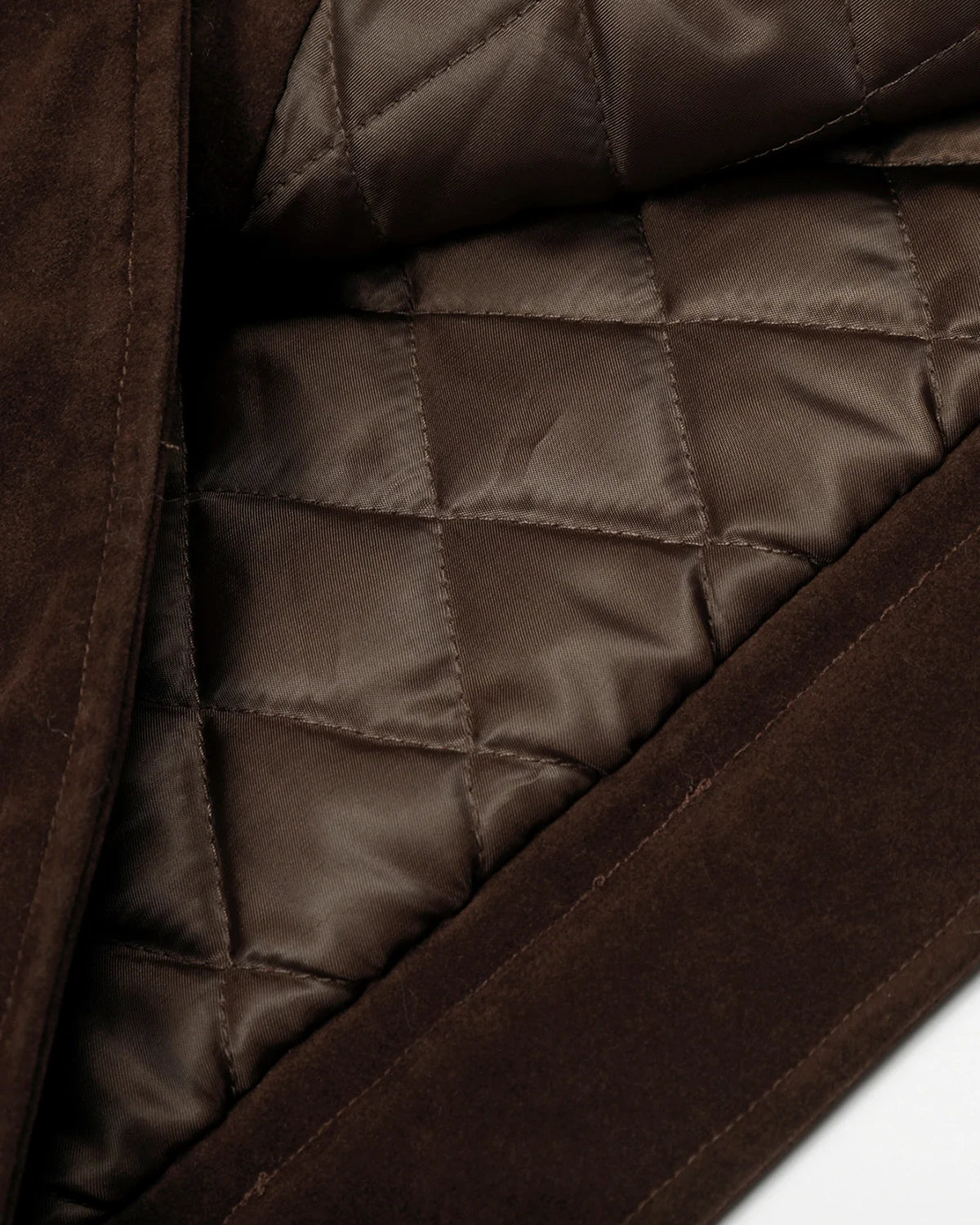 Suede Fireman Clasp Cotton Padded Jacket | Inflation Streetwear